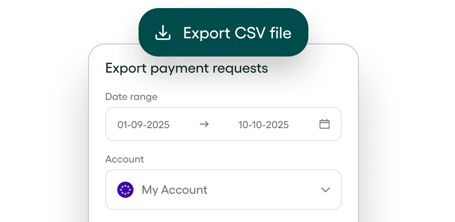Proof of payment & exporting payments
